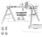 Sears 51272124-81 a-frame hardware bag diagram