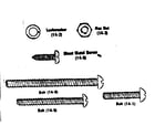 Sears 51272124-81 screws diagram