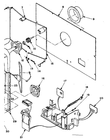 Back cover assembly