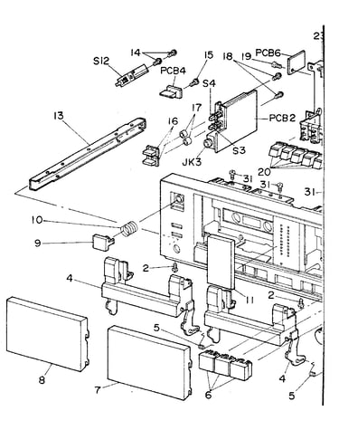 Front panel assembly