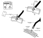 Sears 512870360 step plate with axle and bracket diagram