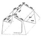 Sears 308771951 frame assembly diagram