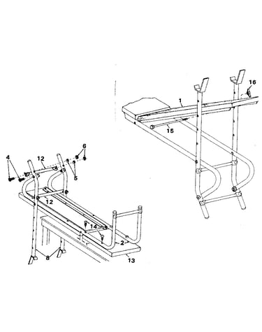 Incline and undercarriage