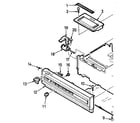 LXI 56453000350 front panel assembly diagram