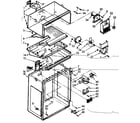 Kenmore 1066692132 freezer parts diagram