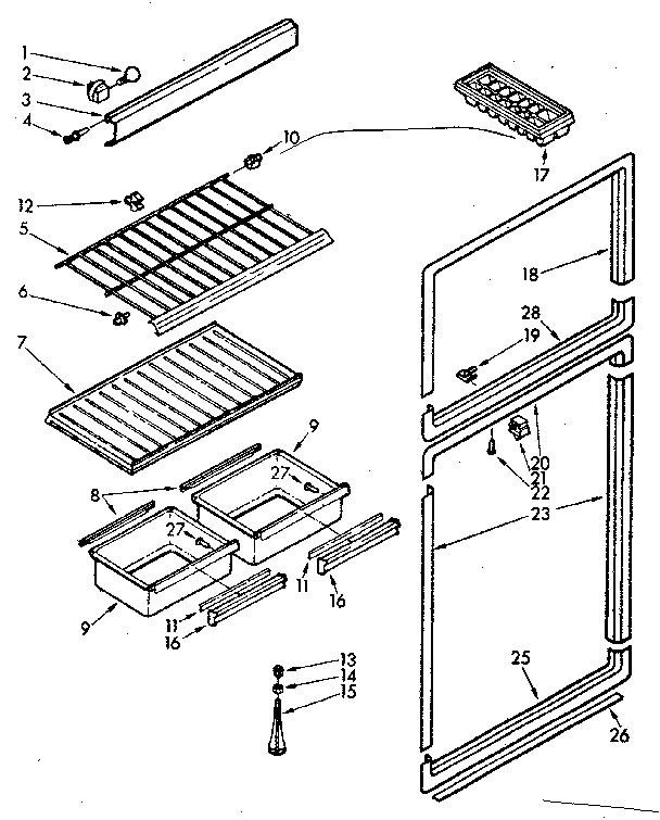 Breaker and liner parts