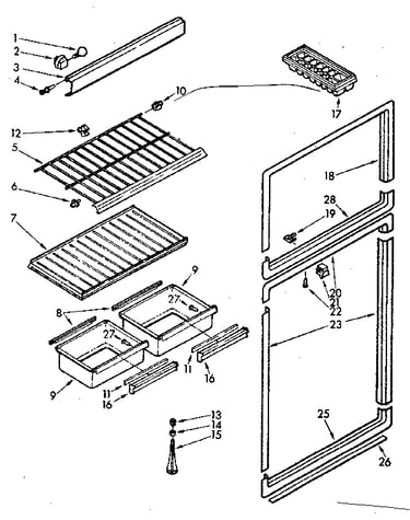 Breaker and liner parts