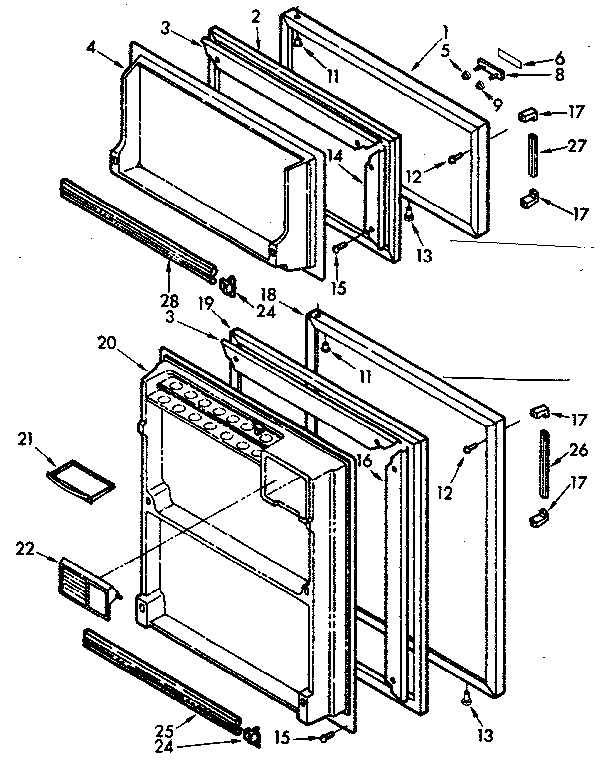 Door parts