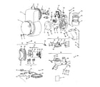 Briggs & Stratton 251400 TO 251499 (0184-01 - 0184-01 starter, flywheel & carburetor group diagram
