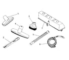 Kenmore 1753620 attachment parts diagram