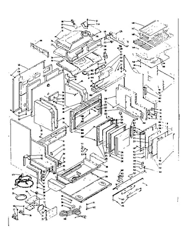 Upper oven section