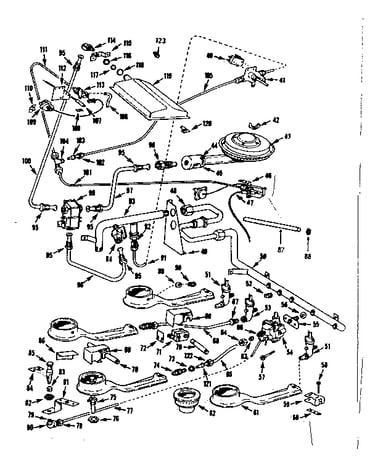 Burner section