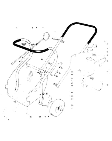 Upper main frame
