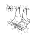 Lawn swing assembly
