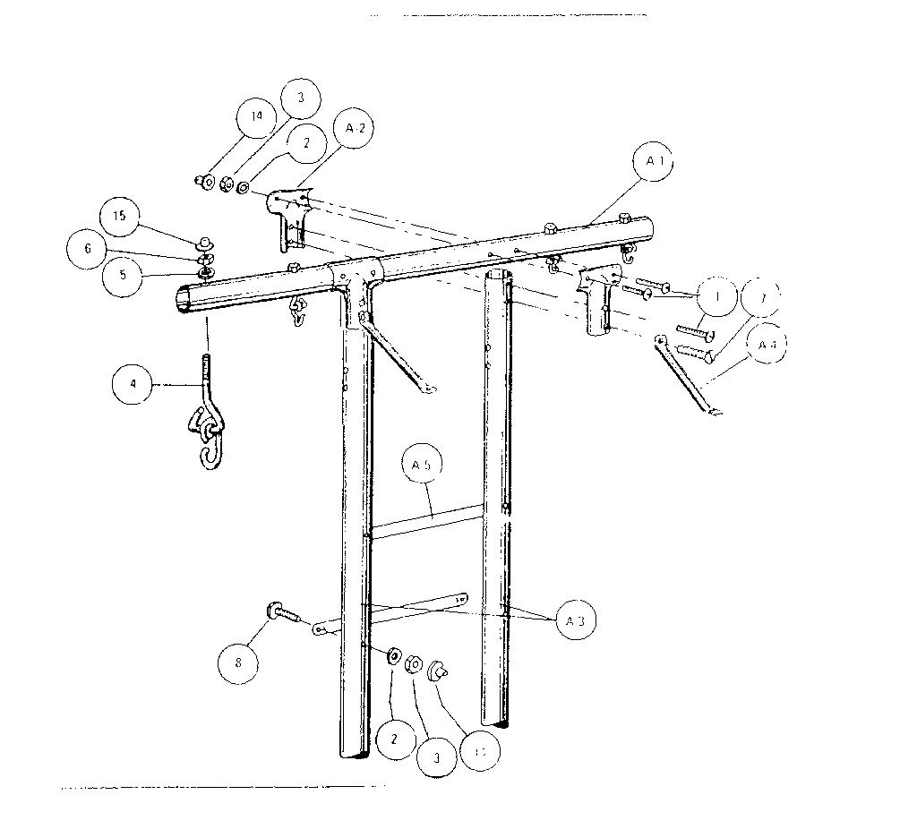 Top bar assembly