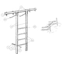 Sears 51272758-77 climber leg assembly diagram