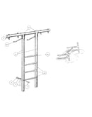 Climber leg assembly
