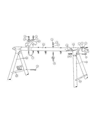 A - frame assembly #93674
