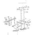 Sears 51272743-77 b-glide ride assembly #94206 diagram