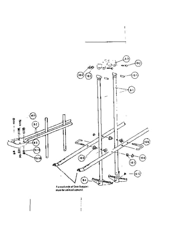 B-glide ride assembly #94206