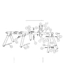 Frame hardware assembly