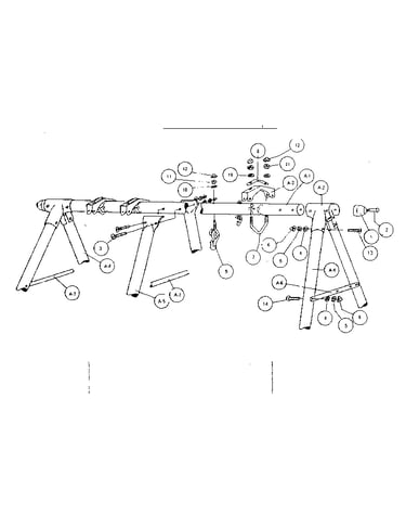 Frame hardware assembly