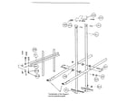 Sears 51272747-77 glide ride assembly #94206 diagram