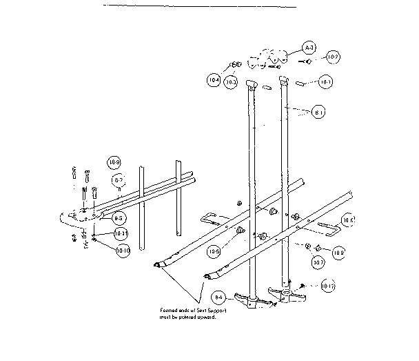GLIDE RIDE ASSEMBLY #94206