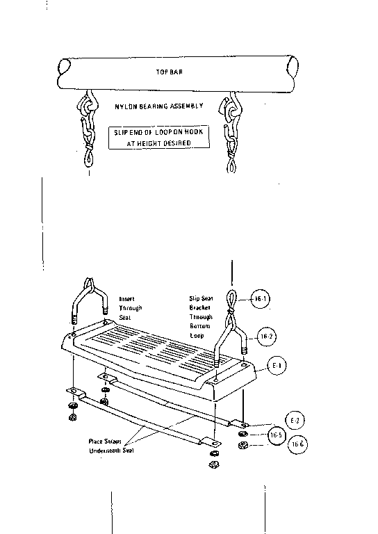 E-SWING HARDWARE ASSEMBLY