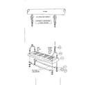 Sears 51272747-77 e-swing hardware assembly diagram