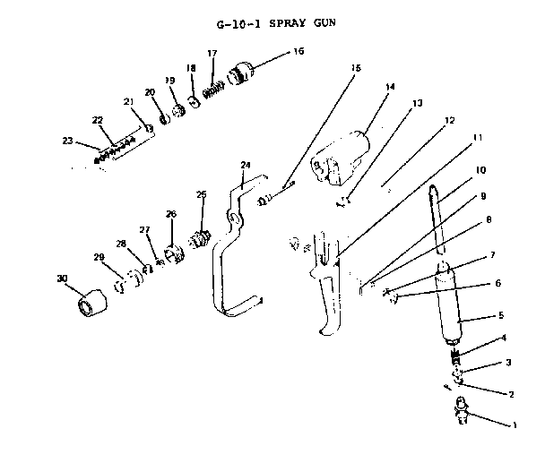 G-10-1 spray gun