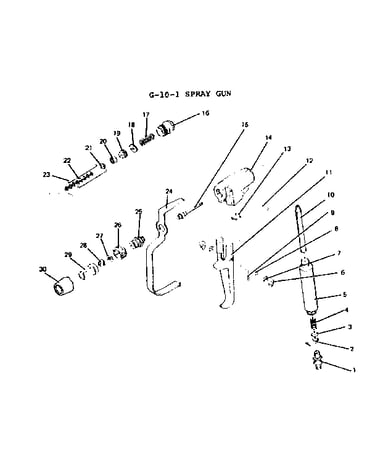 G-10-1 spray gun