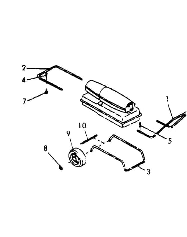 Handle and wheel group