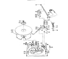 LXI 52831022200 record changer - top view diagram