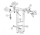 Sears 5127291479 top bar assembly diagram