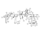 Sears 51272917-79 frame hardware assembly diagram