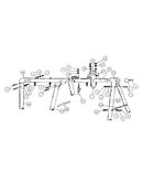 Frame hardware assembly
