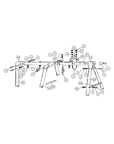 Frame hardware assembly