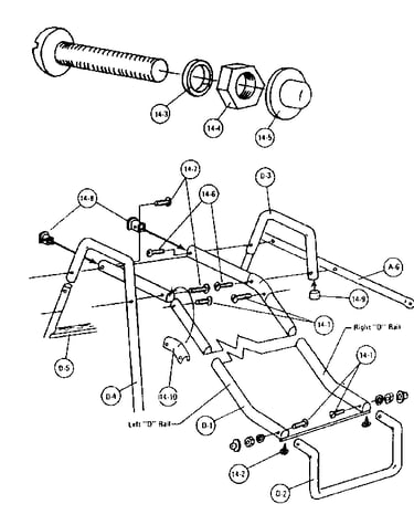 D-slide assembly