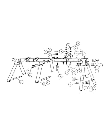 Frame hardware assembly