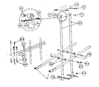 Sears 5127291879 glide ride assembly diagram