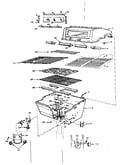 Grill and burner section