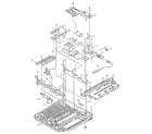 Xerox X-15008S 4.7 lower frame section diagram