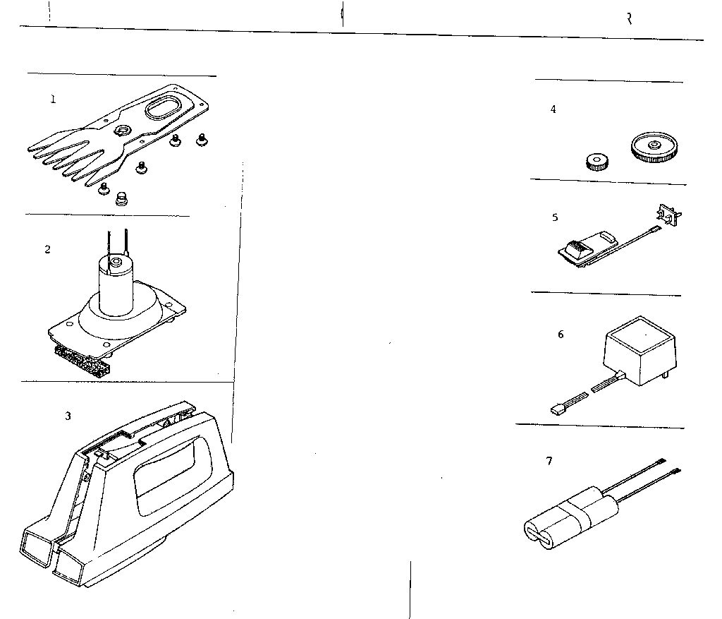 Replacement parts