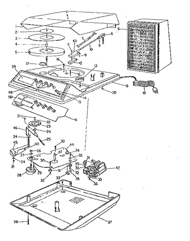 Cabinet and mechanism