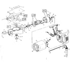 Skil 474 TYPE 3 motor assembly diagram