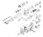 Skil 708 TYPE 1 motor assembly diagram