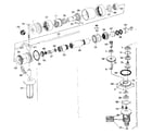 Skil 717 TYPE 1 gear assembly diagram