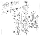 Skil 717 TYPE 1 motor assembly diagram