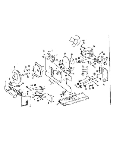 Tray and main plate components